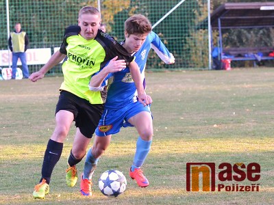 FOTO: Roztoky v derby o vedení v I.B třídě těsně zdolaly Horní Brannou