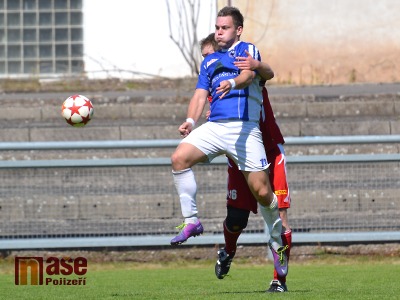 Vavřich hattrickem zařídil výhru rezervy Turnova, zvítězil i Jabloneček