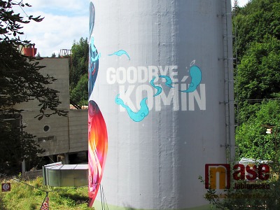 Obrazem: Komín na Brandlu ještě před zbouráním