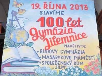 Jilemnické gymnázium oslaví 19. října 100 let od založení velkým průvodem