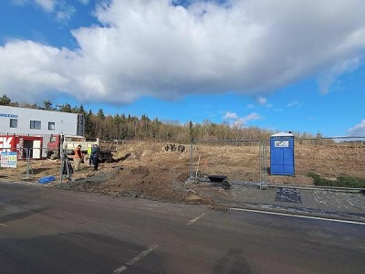 Začala výstavba hasičské zbrojnice na Vesecku