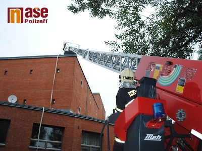 FOTO: V semilském archívu hořelo! Naštěstí jen v rámci cvičení