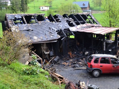 Požáry o víkendu zaměstnaly hasiče, hořelo i v Jablonci nad Jizerou