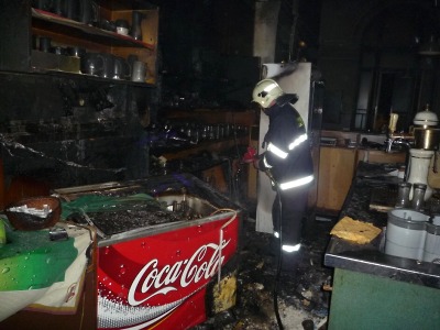 Hořelo v turnovské nádražní restauraci, škoda je 100 tisíc