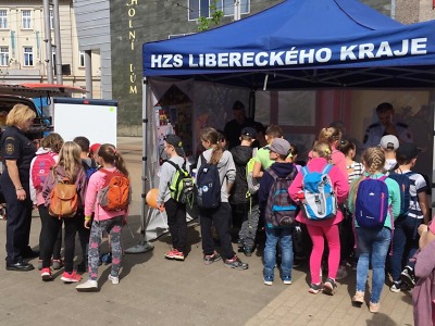 Krajští hasiči se zúčastnili akce S námi jen bezpečně