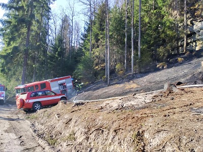 Během víkendu řešili hasiči v Libereckém kraji dvanáct požárů