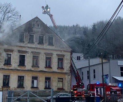 Hasiči zasahovali v Liberci po výbuchu v obydleném domě