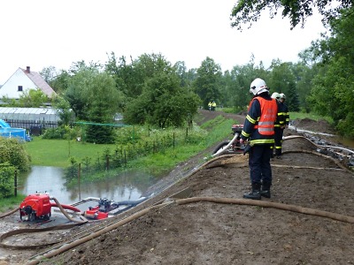 Po deštích se situace stabilizovala, aktuálně vylití řek v Pojizeří nehrozí