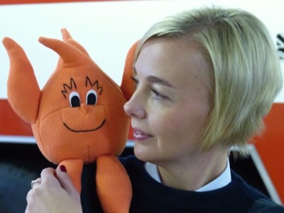 Krajským hasičům bude pomáhat nový maskot Flambucha