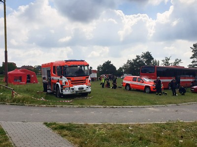 Hasiči z Libereckého kraje pomáhají po ničivém tornádu na jižní Moravě