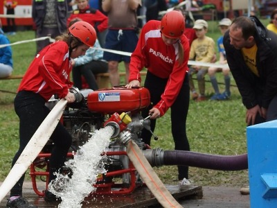 FOTO: Mladí hasiči zahájili v Bitouchově pohár O dráčka Soptíka