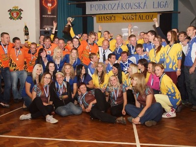 FOTO: Hasiči se v Košťálově rozloučili s letošní Podkozákovskou ligou
