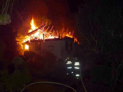 Na Semilsku hořela další chalupa