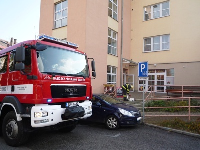 V Jilemnici uhořel muž v domě s pečovatelskou službou