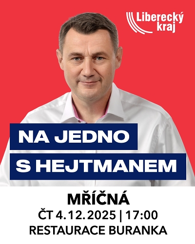 Hejtman Martin Půta zavítá do Mříčné