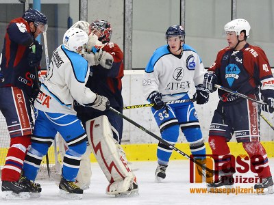 Lomničtí hokejisté vyhráli těsně 6:5 v Liberci