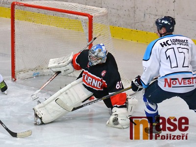 FOTO: Hokejové derby Lomnice s Turnovem rozhodla třetí třetina
