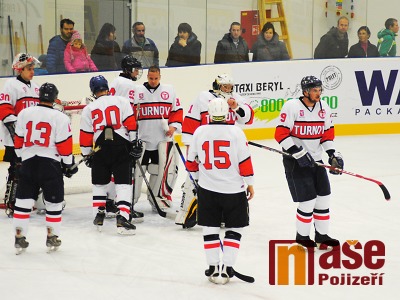 Hokejisté Turnova slavili v České Lípě třetí vítězství v sezoně