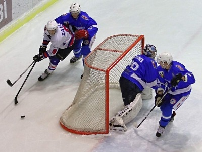 FOTO: Vrchlabští hokejisté otočili zápas s Děčínem