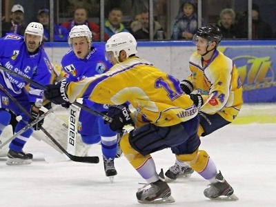 FOTO: Hokejisté Vrchlabí doma o jediný gól podlehli Klášterci