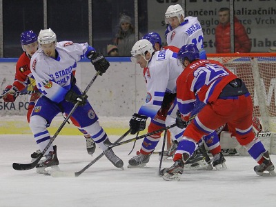 FOTO: Hokejisté Vrchlabí nezvládli zápas s Nymburkem