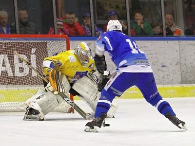 FOTO: Vrchlabští hokejisté porazili na nájezdy Písek