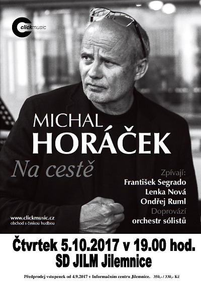 Michal Horáček s turné Na cestě zavítá i do Jilemnice