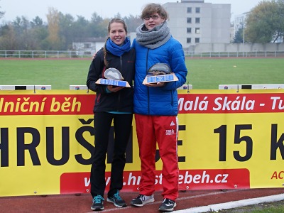 Nejlepší na 43. ročníku Hruštice Sebastian Vošvrda a Bára Jíšová