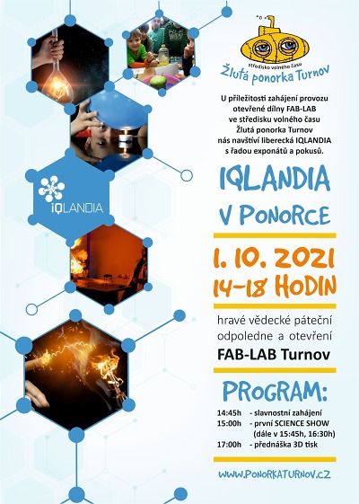 Otevřou malou dílnu FAB-LAB ve Žluté ponorce Turnov