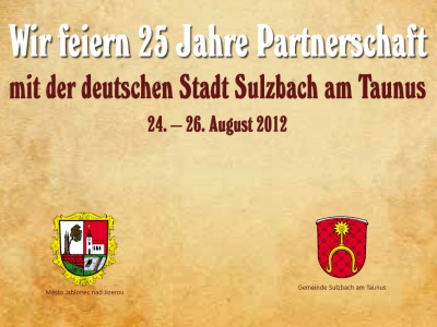 Jablonec nad Jizerou oslaví výročí partnerství s německým městem