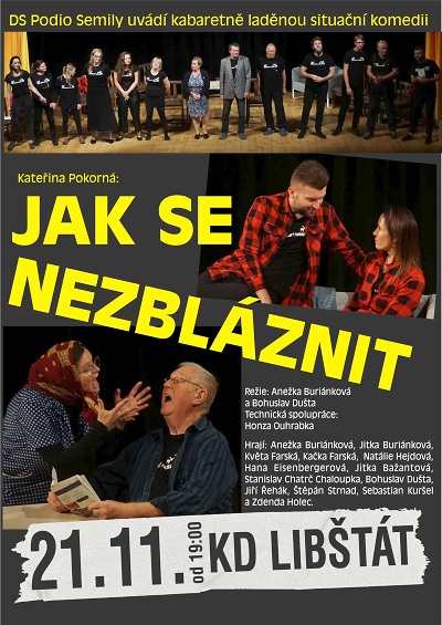 Libštátský Divadelní podzim pokračuje dvěma hrami