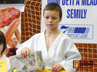 Čtyři první místa získali mladí semilští judisté v Liberci
