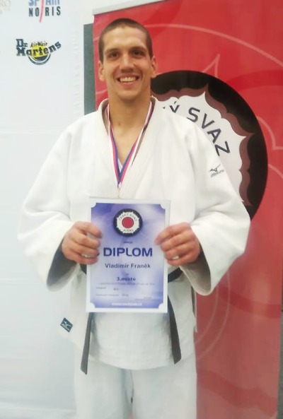 Turnovský Vladimír Franěk získal bronz na Mistrovství republiky