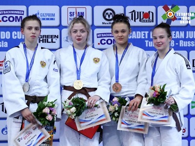 Julie Zárybnická bronzová na EOC v Rusku