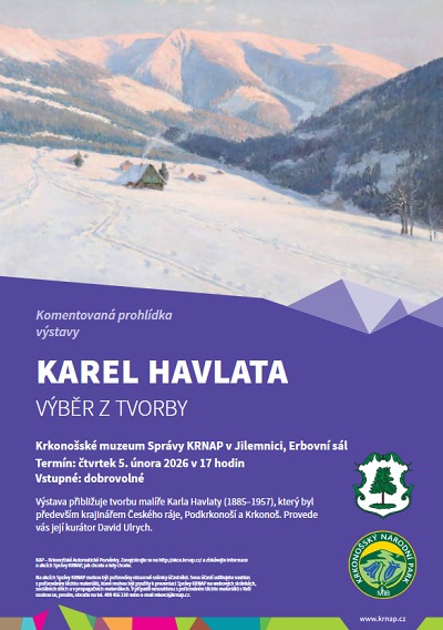 Komentovaná prohlídka osvětlí výstavu malíře Karla Havlaty