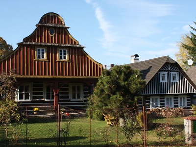 Památková rezervace Karlov představuje vrchol dřevěného urbanismu