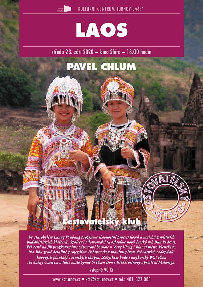 O Laosu bude vyprávět cestovatel Pavel Chlum