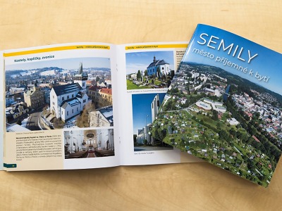 Pokřtí aktualizovanou verzi knihy Semily - město příjemné k bytí