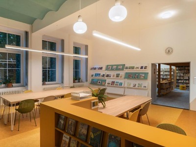 Školní klub a knihovna ZŠ Žižkova Turnov v novém kabátě