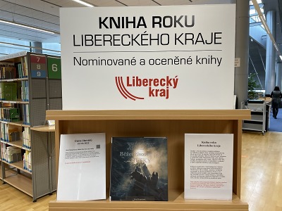 Knihy roku Libereckého kraje jsou vystavené v krajské knihovně