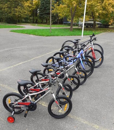 Nová jízdní kola na dopravním hřišti v Turnově