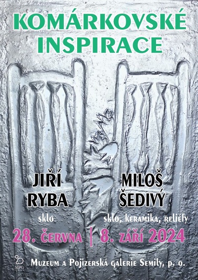 Zahájení výstavy Komárkovské inspirace doplní křest knihy