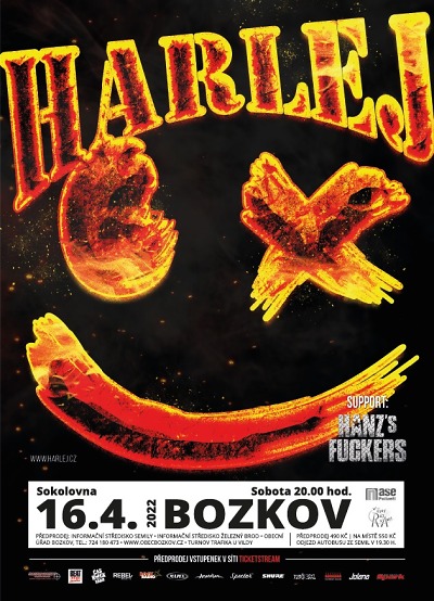 V rámci jarního turné zavítá Harlej do Bozkova