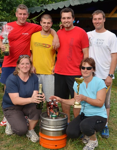 Košťálovský turnaj ve volejbale vyhrál pořádající tým Hospody U Martina