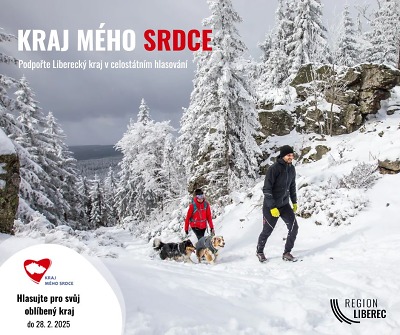 Kraj mého srdce? Hlasujte v internetové soutěži pro ten Liberecký