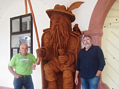 FOTO: Krakonoš už bude strážit Jilemnici celý rok