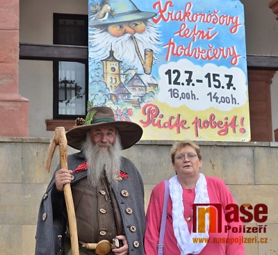 Na jilemnickém náměstí zahájili Krakonošovy letní podvečery 2017