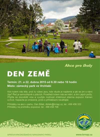 Správa KRNAP také slaví Den Země