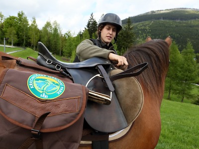 Strážci na koních jsou v Krkonošském parku k vidění i letos