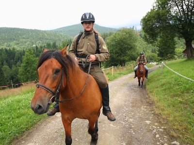 Krkonošští strážci nově vyrážejí na obhlídku turistických tras na koních